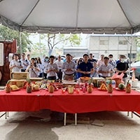 「坤悅JIA」工地上樑儀式,圓滿成功。