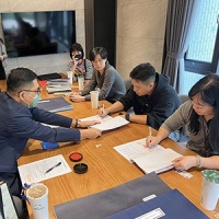 「領秀」社區公設見證移交作業,圓滿成功。