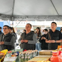 「坤悅涵仰」工地上樑儀式，圓滿成功。