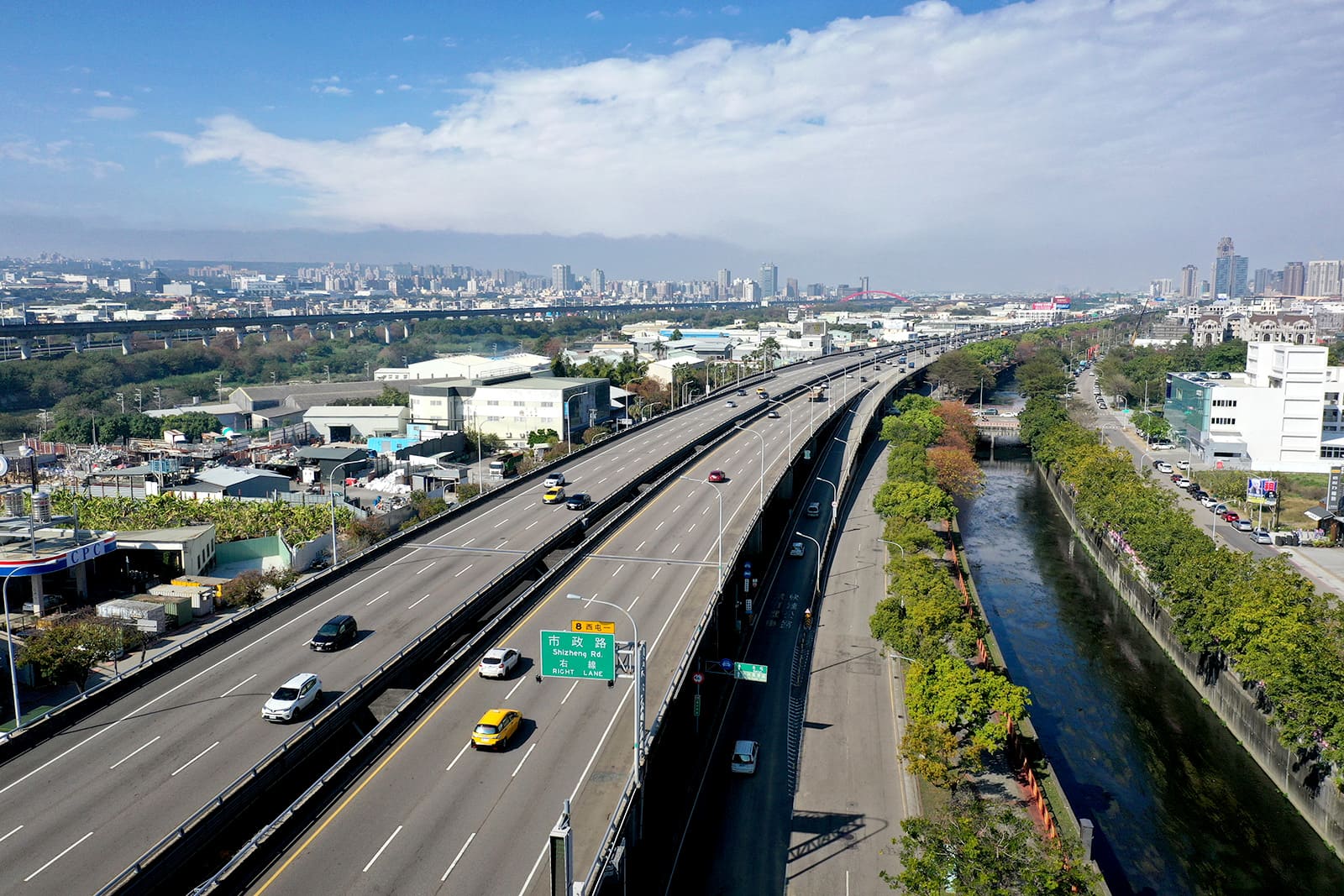 74快速道路實景照